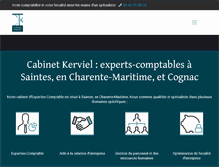 Tablet Screenshot of cabinet-kerviel.com